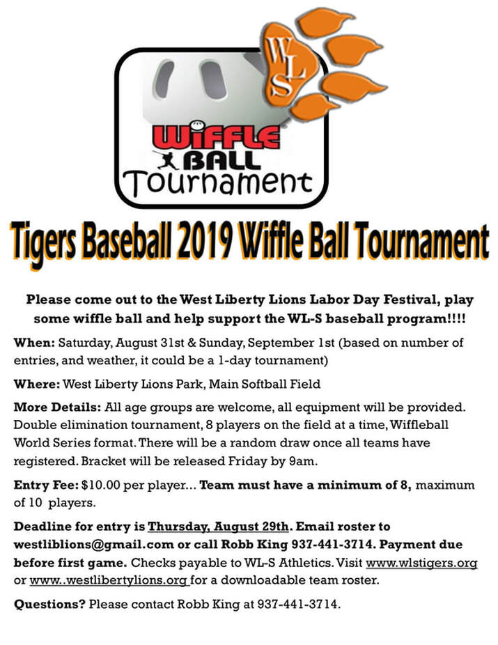 West Liberty Wiffle Ball Tournament